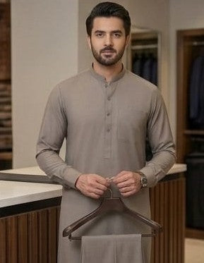 Gents Premium Branded Virsa Cotton – Luxury Unstitched Suit (100% Pure Cotton)