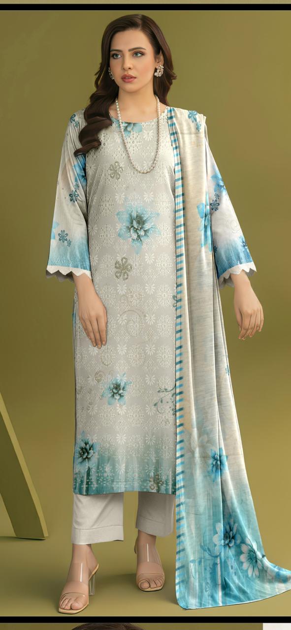 Milli Fashion Volume Bahar Ke Rang – Unstitched Lawn Suit Summer Collection