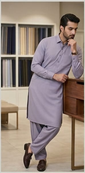 Gents Premium Branded Virsa Cotton – Luxury Unstitched Suit (100% Pure Cotton)