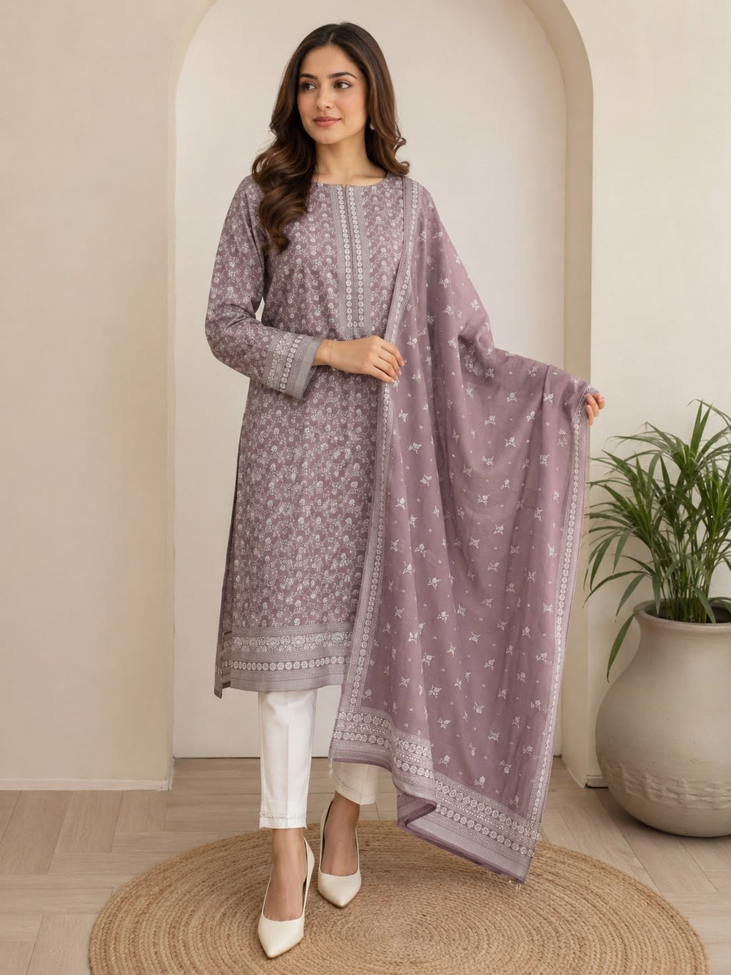 Five Star Brand Lawn premium Stuff & Quality Top Trending Design