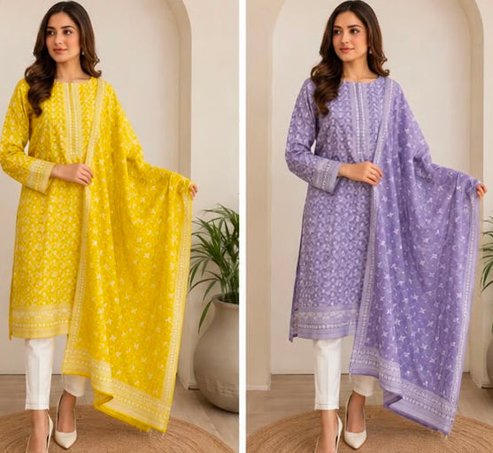 Five Star Brand Lawn premium Stuff & Quality Top Trending Design