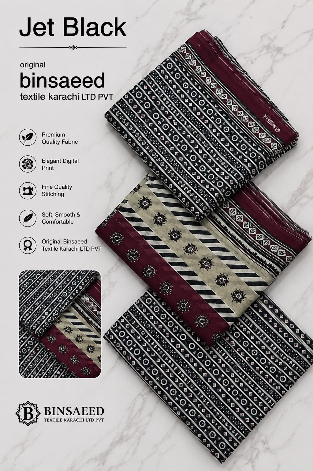 BINSAEED ORIGINAL TEXTILE KARACHI-(LTD-PVT)