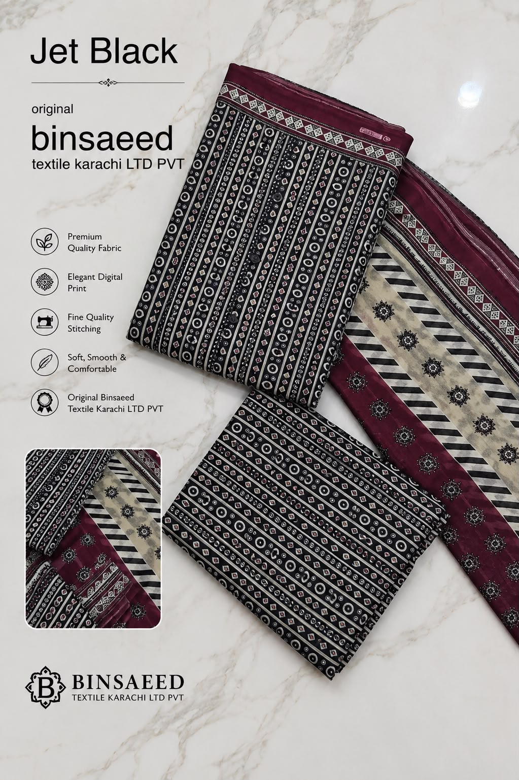 BINSAEED ORIGINAL TEXTILE KARACHI-(LTD-PVT)