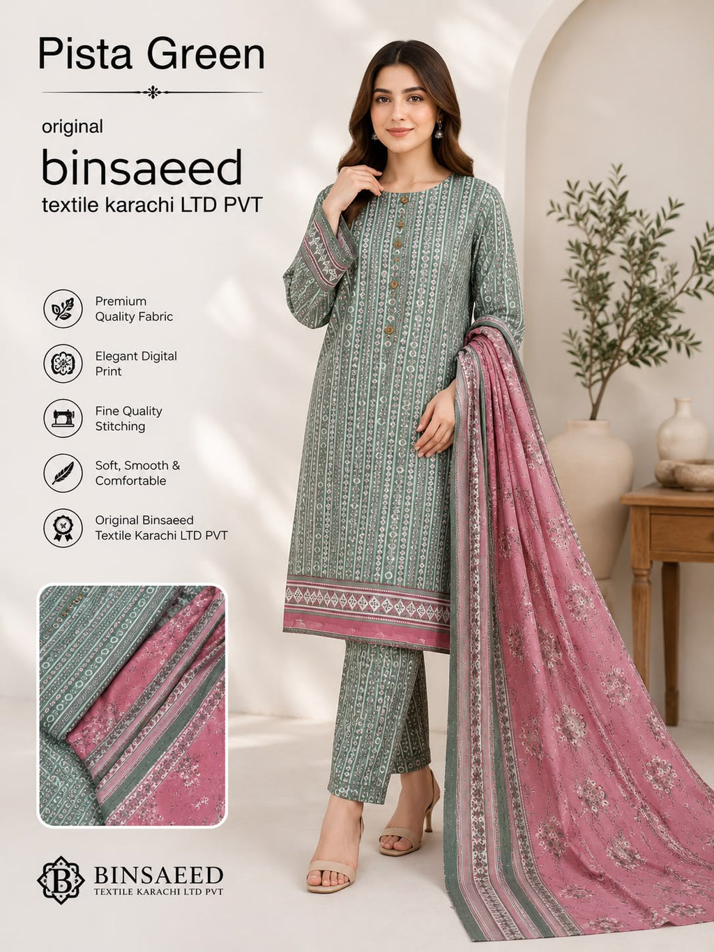 BINSAEED ORIGINAL TEXTILE KARACHI-(LTD-PVT)